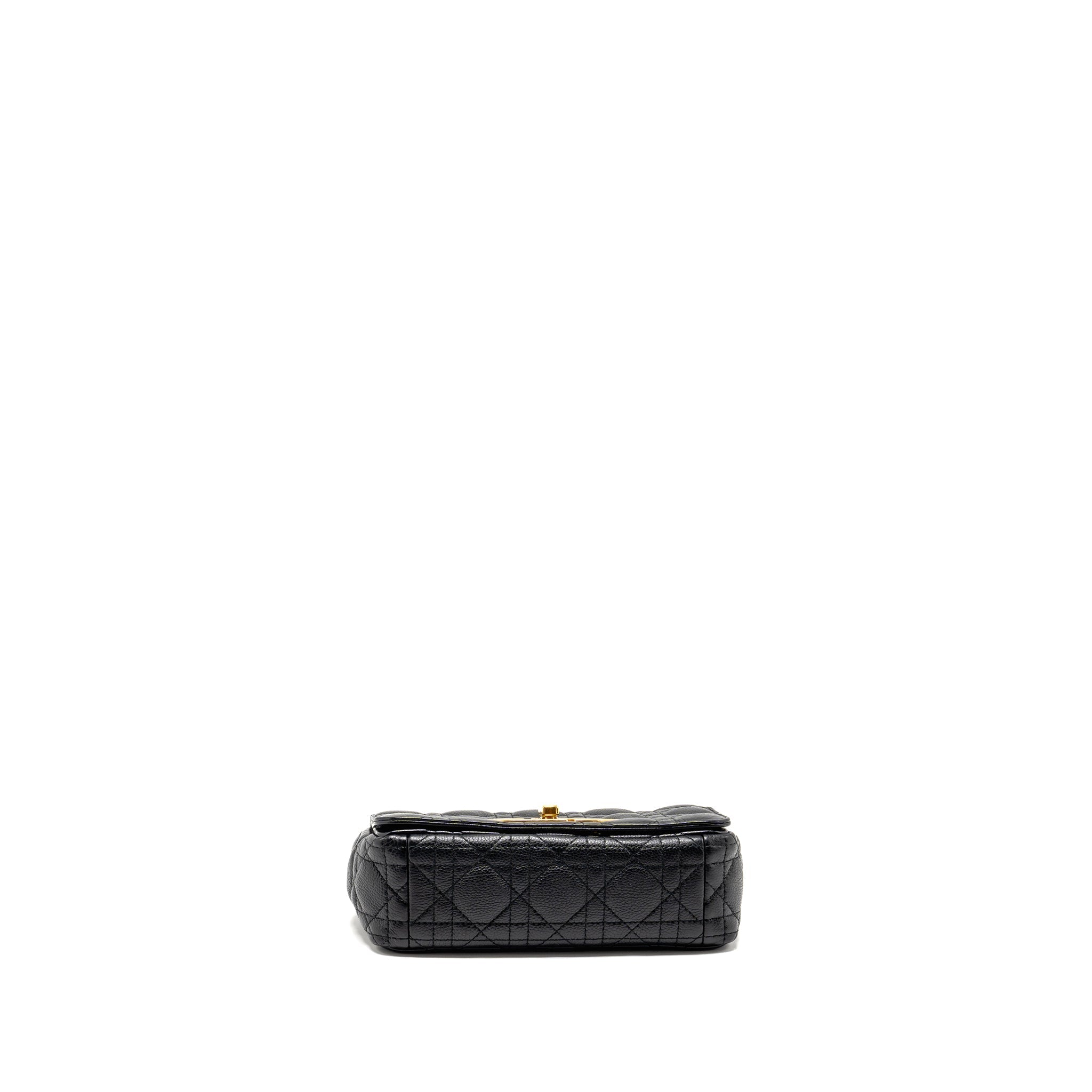 dior-small-caro-bag-calfskin-black-ghw