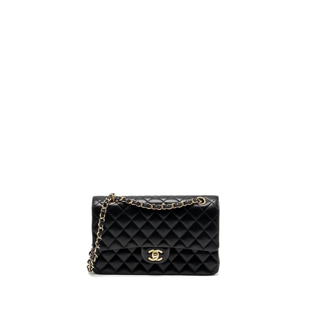 chanel-medium-classic-double-flap-bag-lambskin-black-ghw-copy-1