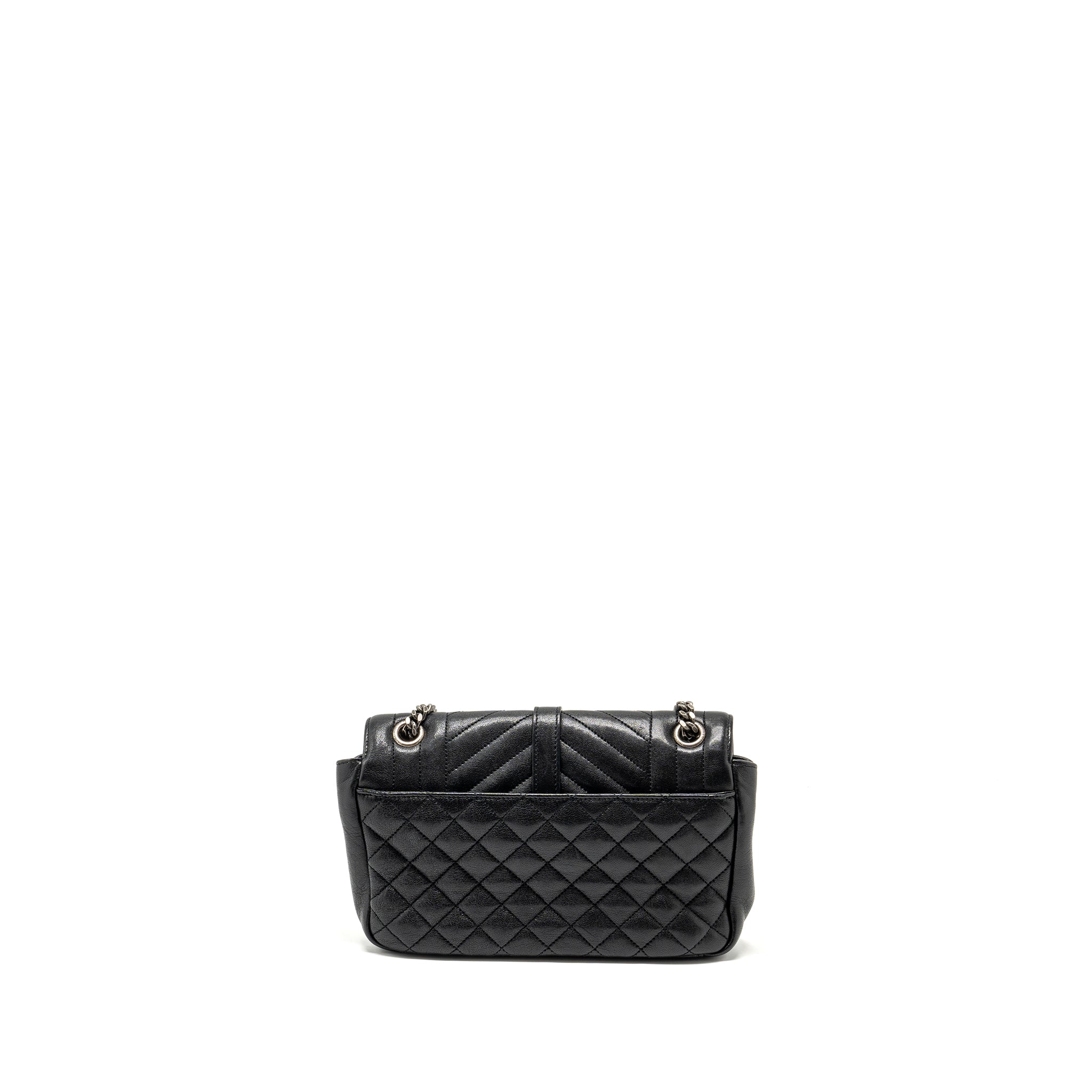 saint-laurent-college-flap-bag-lambskin-black-ruthenium-shw