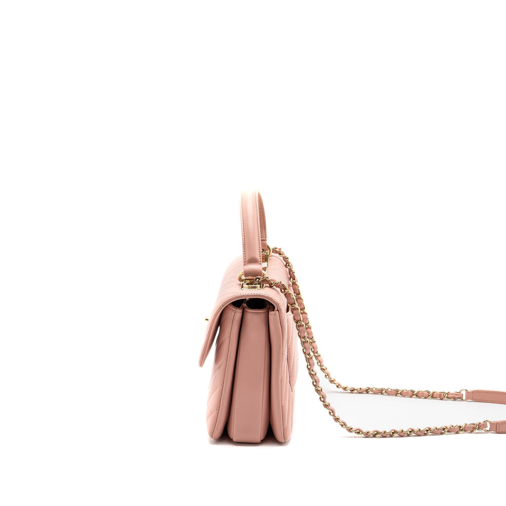 chanel-chevron-trendy-cc-top-handle-flap-bag-lambskin-light-pink-lghw