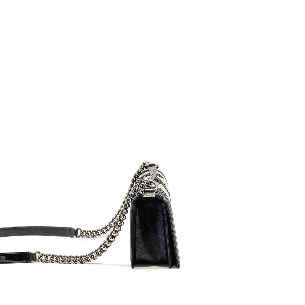 chanel-medium-boy-bag-sequin-patent-black-white-shw-copy