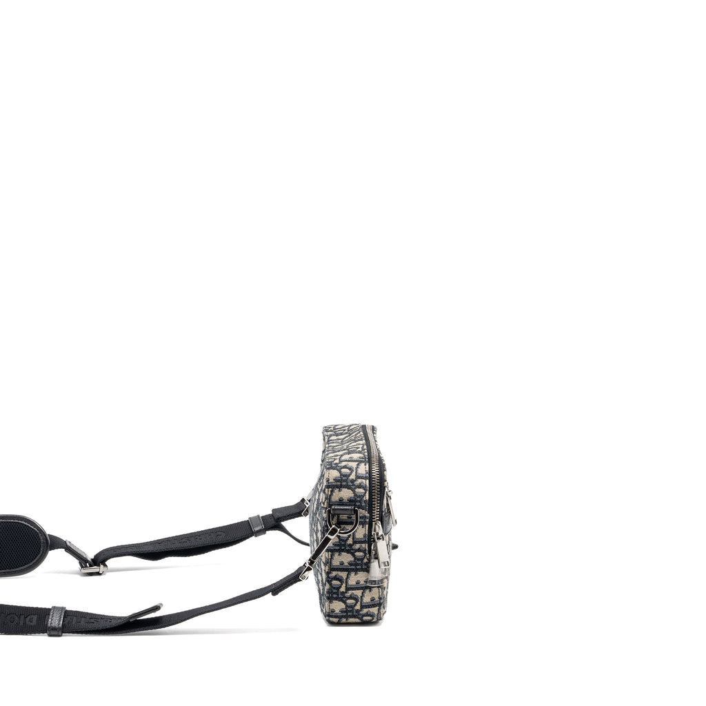 dior-safari-bag-with-strap-black-oblique-jacquard-shw