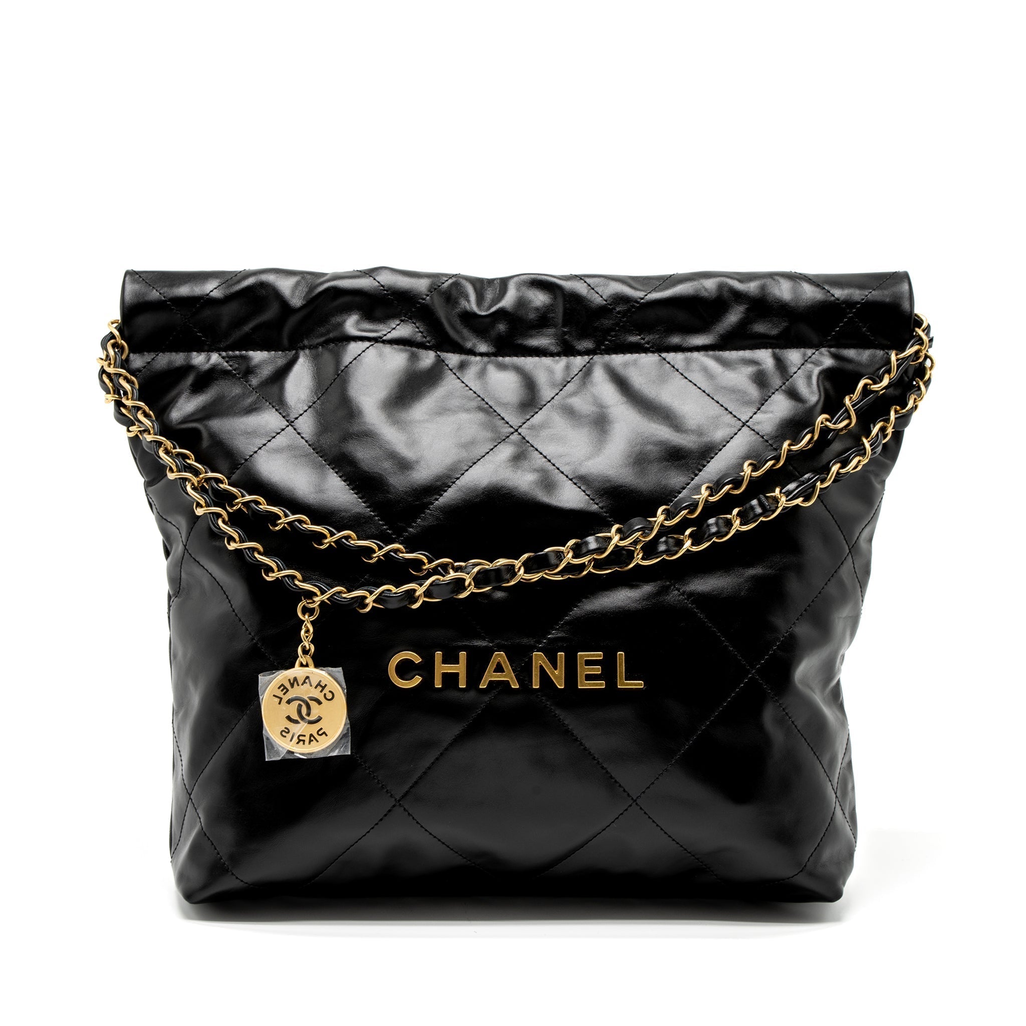 chanel-small-22-bag-shiny-calfskin-black-ghw-microchip-1
