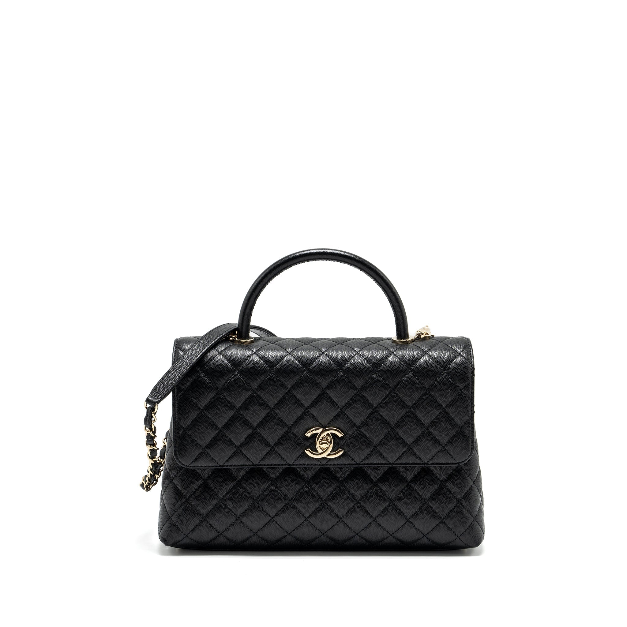 chanel-large-coco-handle-caviar-black-lghw-microchip