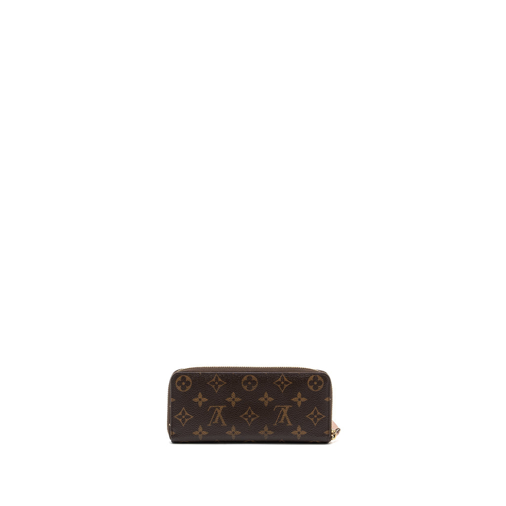 louis-vuitton-clemence-long-wallet-monogram-canvas-rose-ballerine-ghw