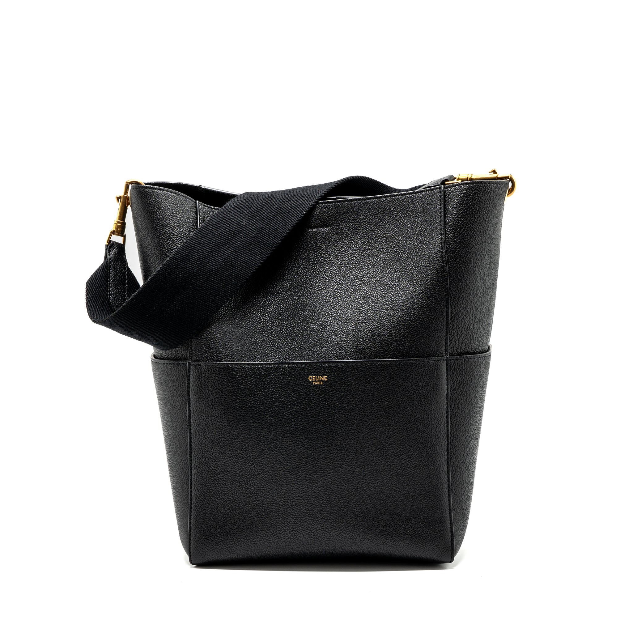 celine-sangle-bucket-bag-grained-calfskin-black-ghw