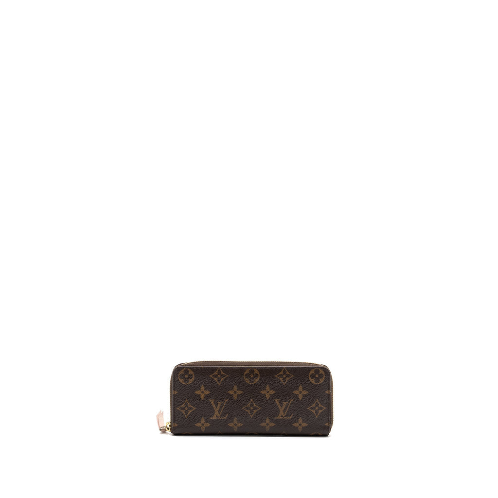 louis-vuitton-clemence-long-wallet-monogram-canvas-rose-ballerine-ghw
