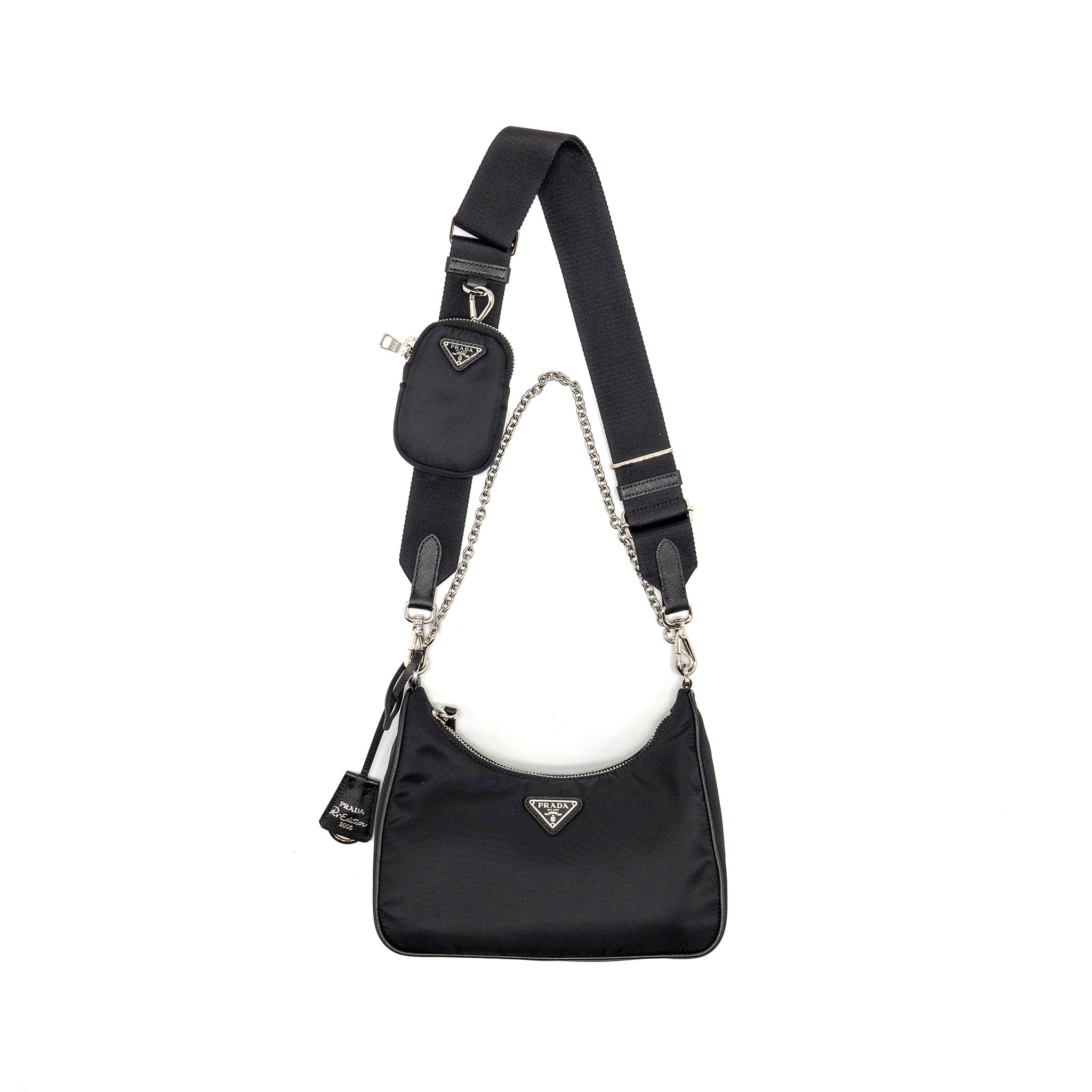 prada-re-edition-2005-nylon-bag-black-shw-3