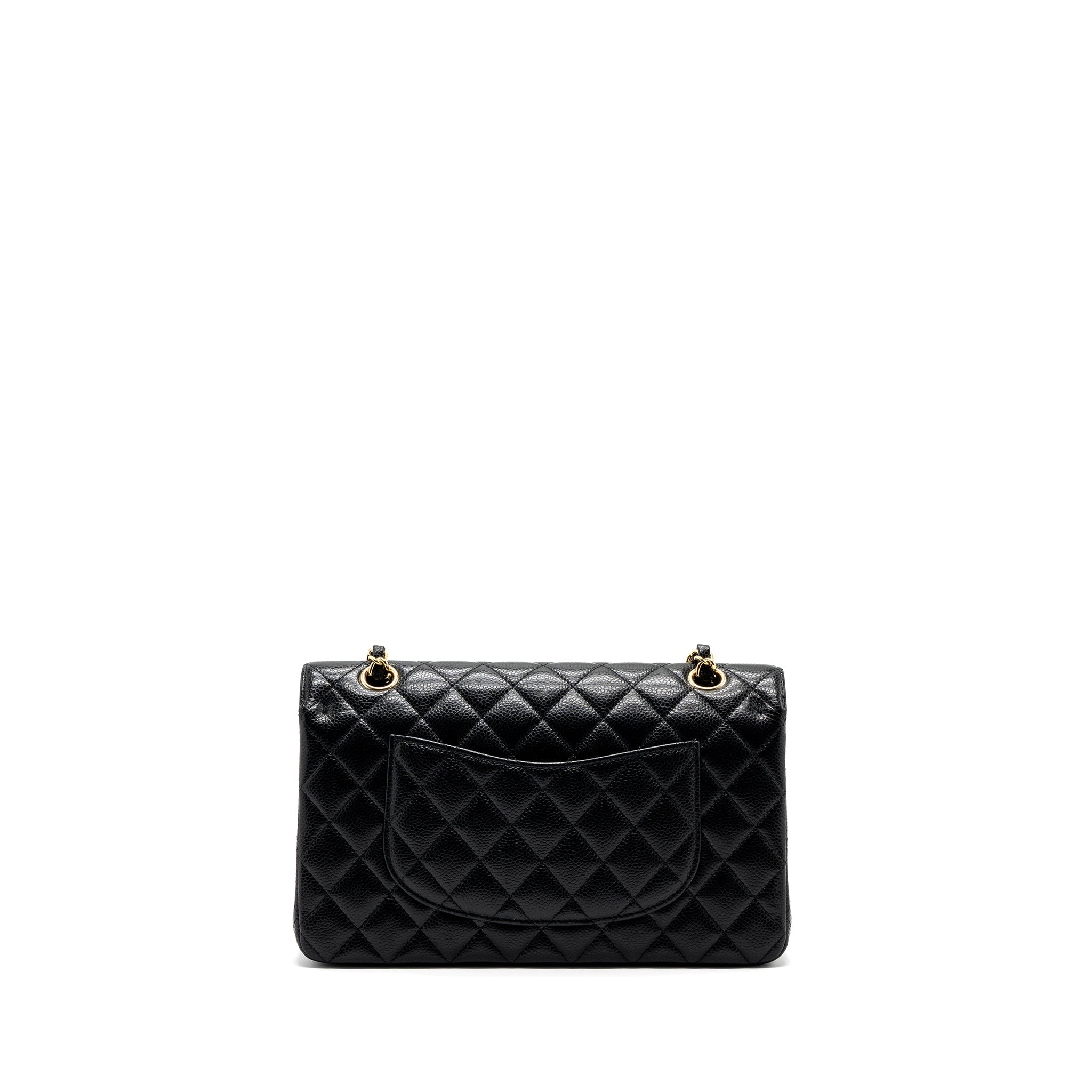 chanel-medium-classic-double-flap-bag-caviar-black-ghw-microchip-7