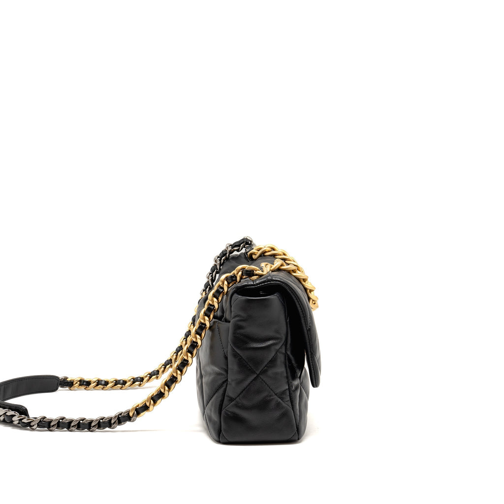 chanel-large-19-bag-goatskin-black-multicolour-hardware-copy