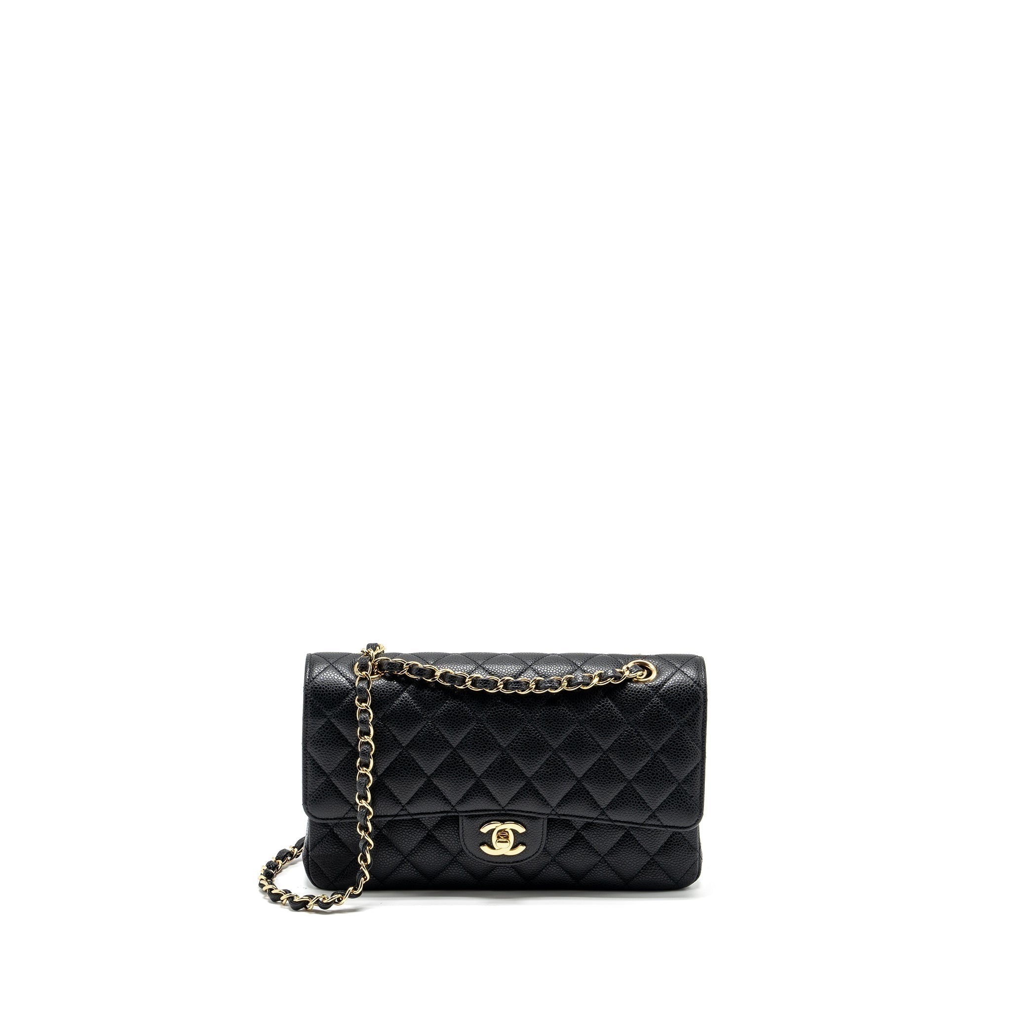 chanel-medium-classic-double-flap-bag-caviar-black-ghw-24