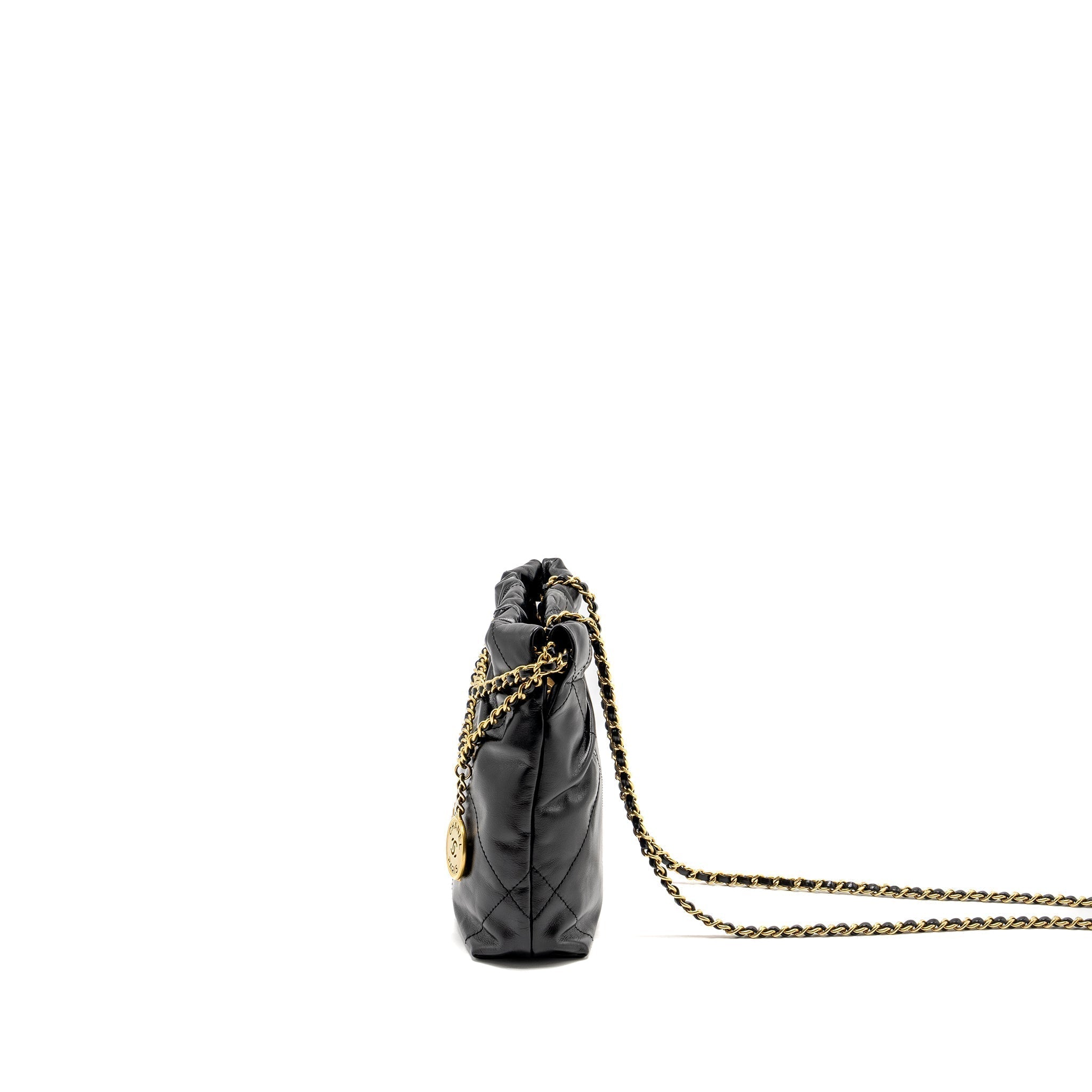 chanel-23k-mini-22-bag-shiny-calfskin-black-ghw-microchip