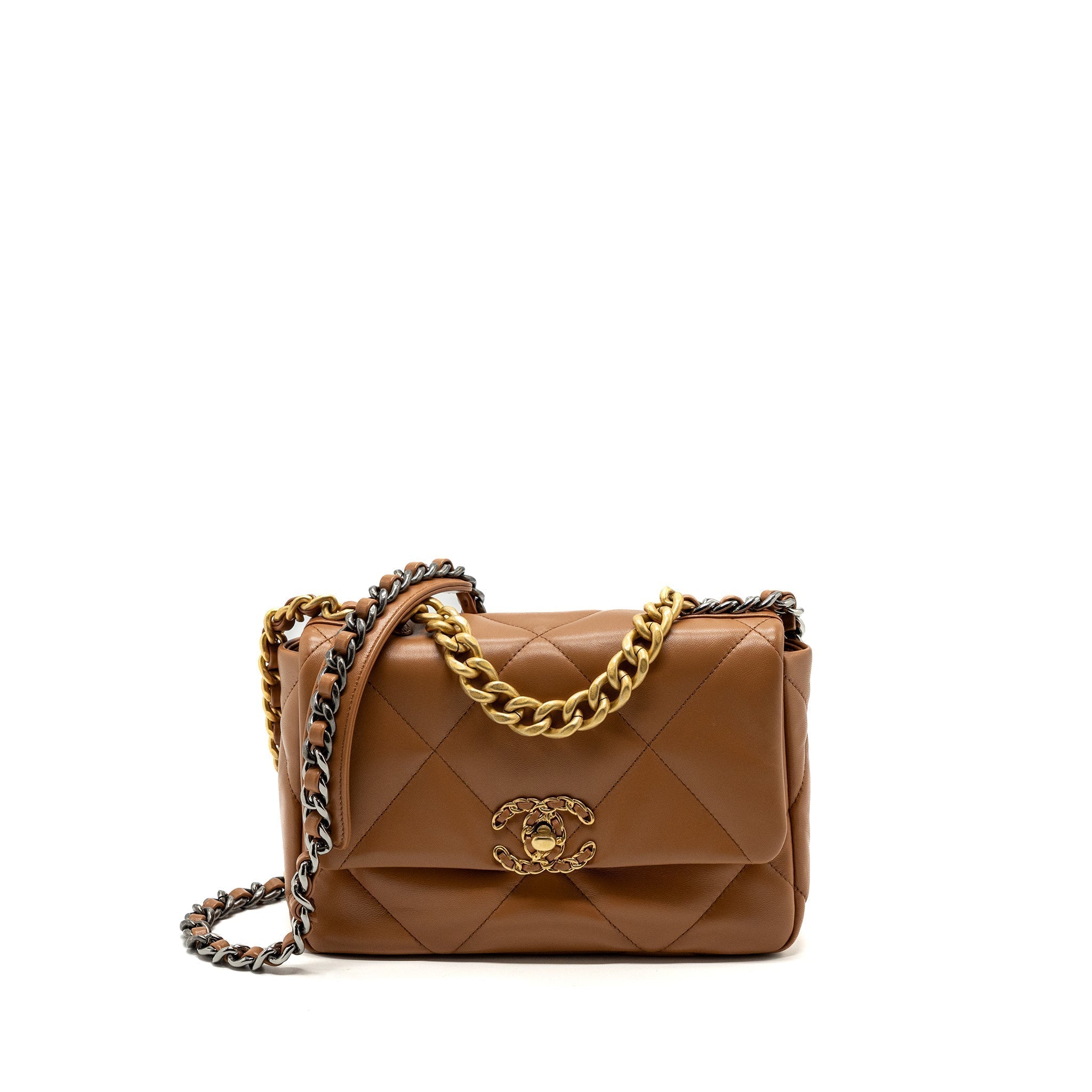 chanel-small-19-bag-lambskin-caramel-multicolor-hardware