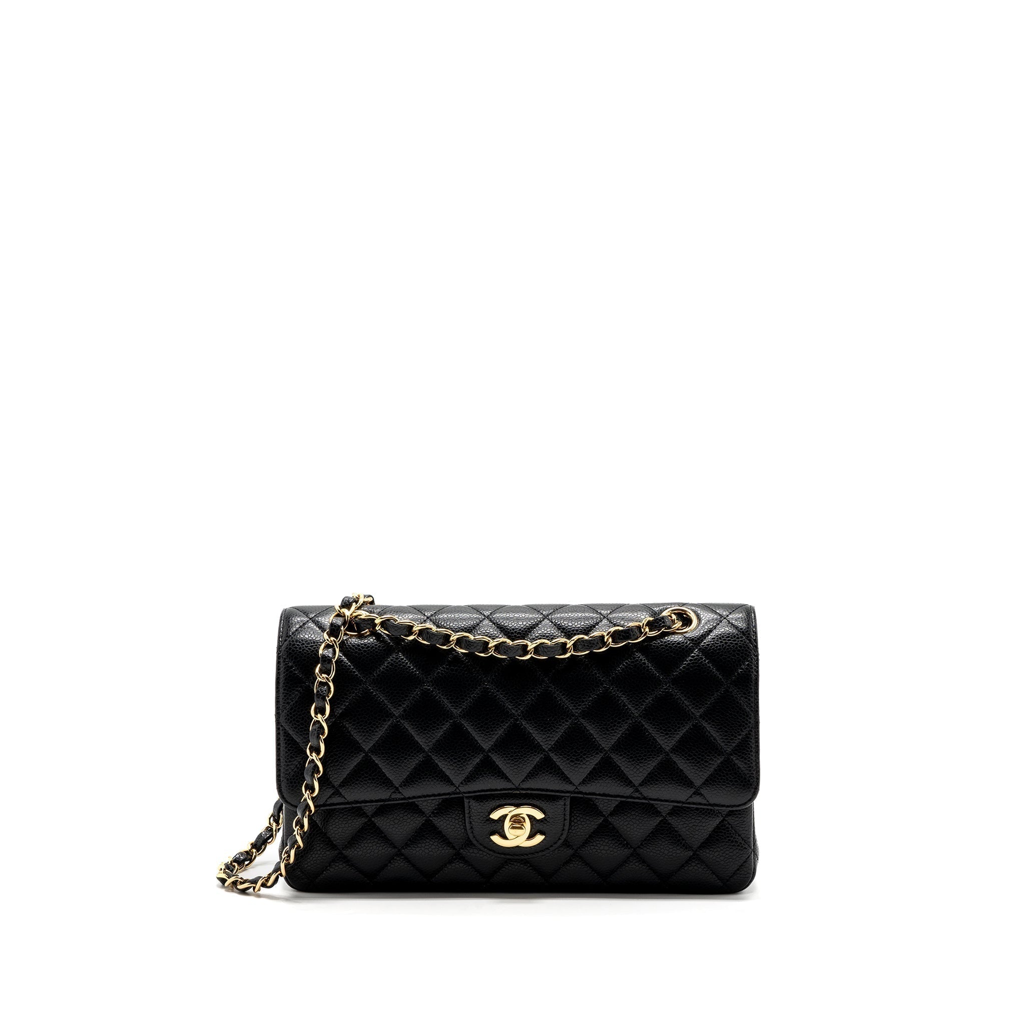 chanel-medium-classic-double-flap-bag-caviar-black-ghw-microchip-7