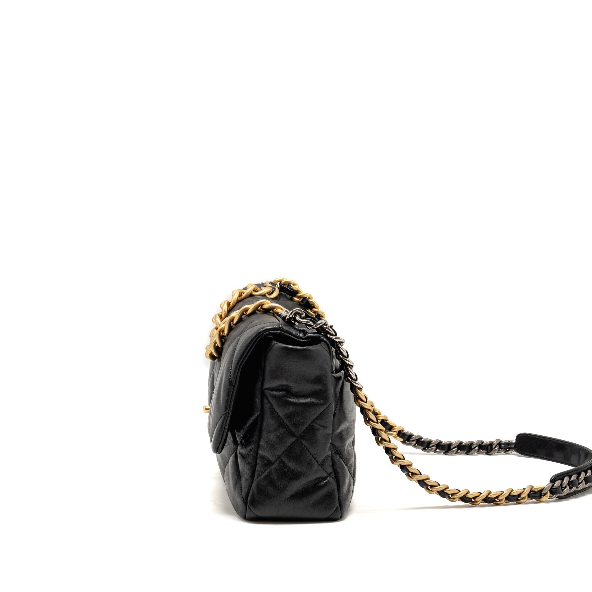 chanel-large-19-bag-goatskin-black-multicolour-hardware-copy