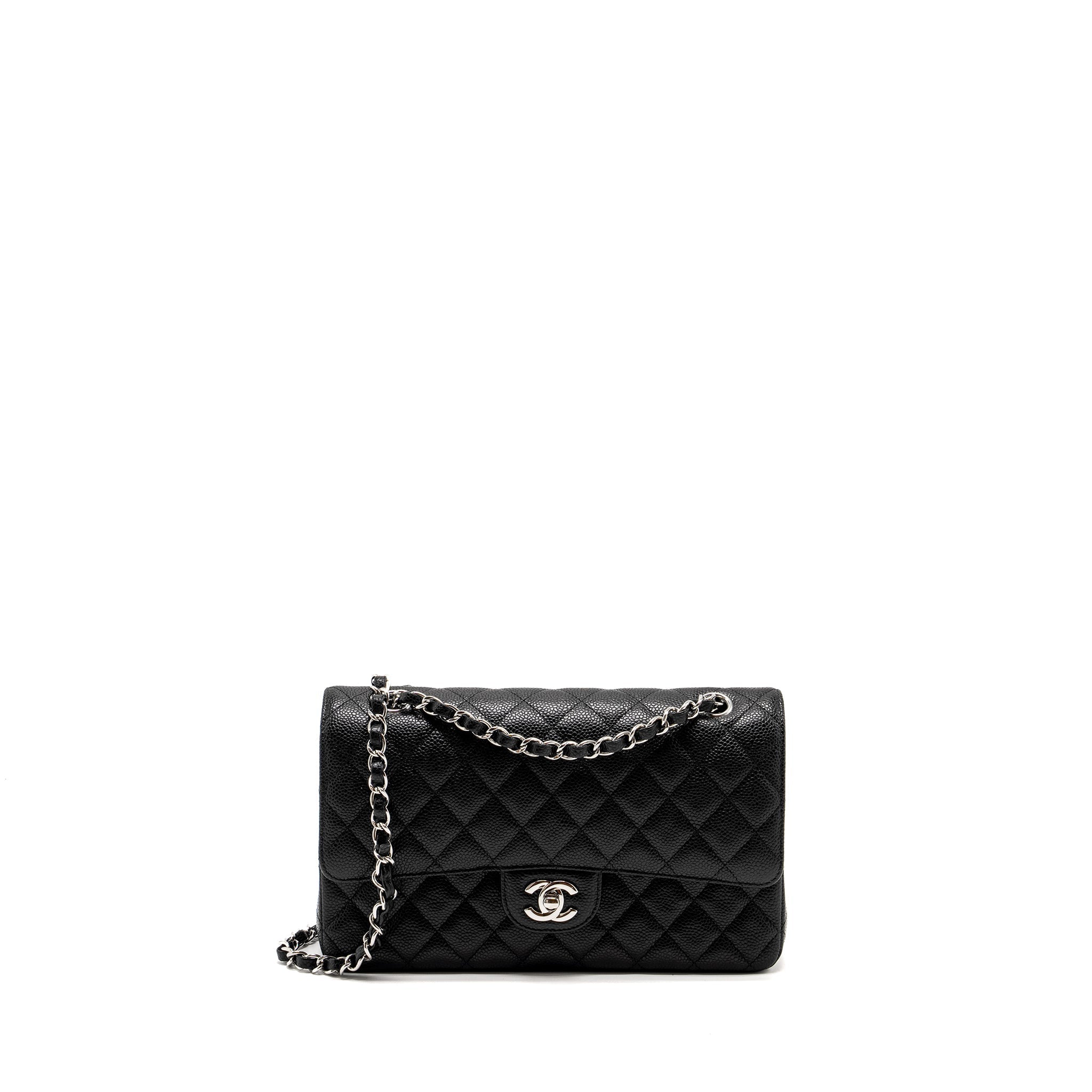 chanel-medium-classic-double-flap-bag-caviar-black-shw-microchip-copy-2
