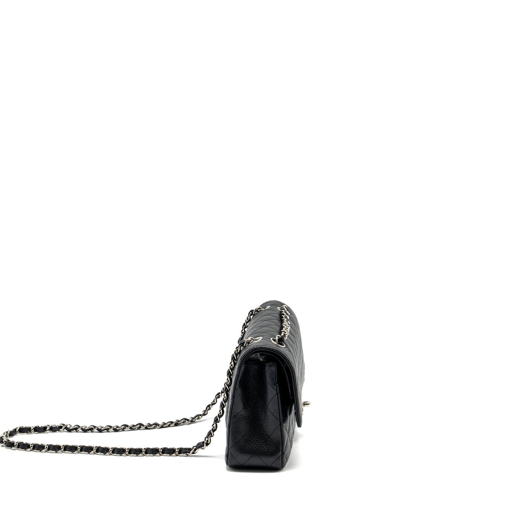 chanel-medium-classic-double-flap-bag-caviar-black-shw-8