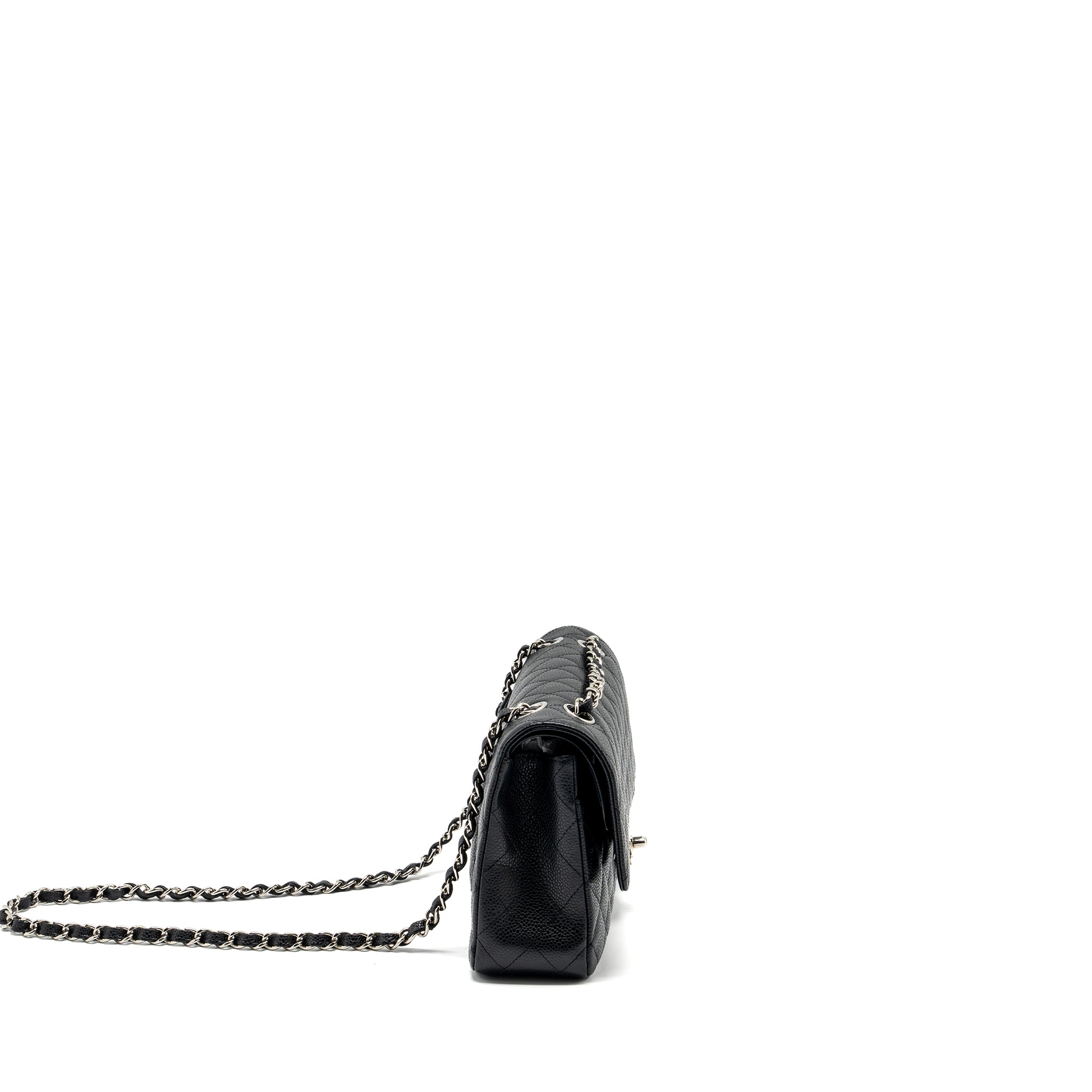 chanel-medium-classic-double-flap-bag-caviar-black-shw-8
