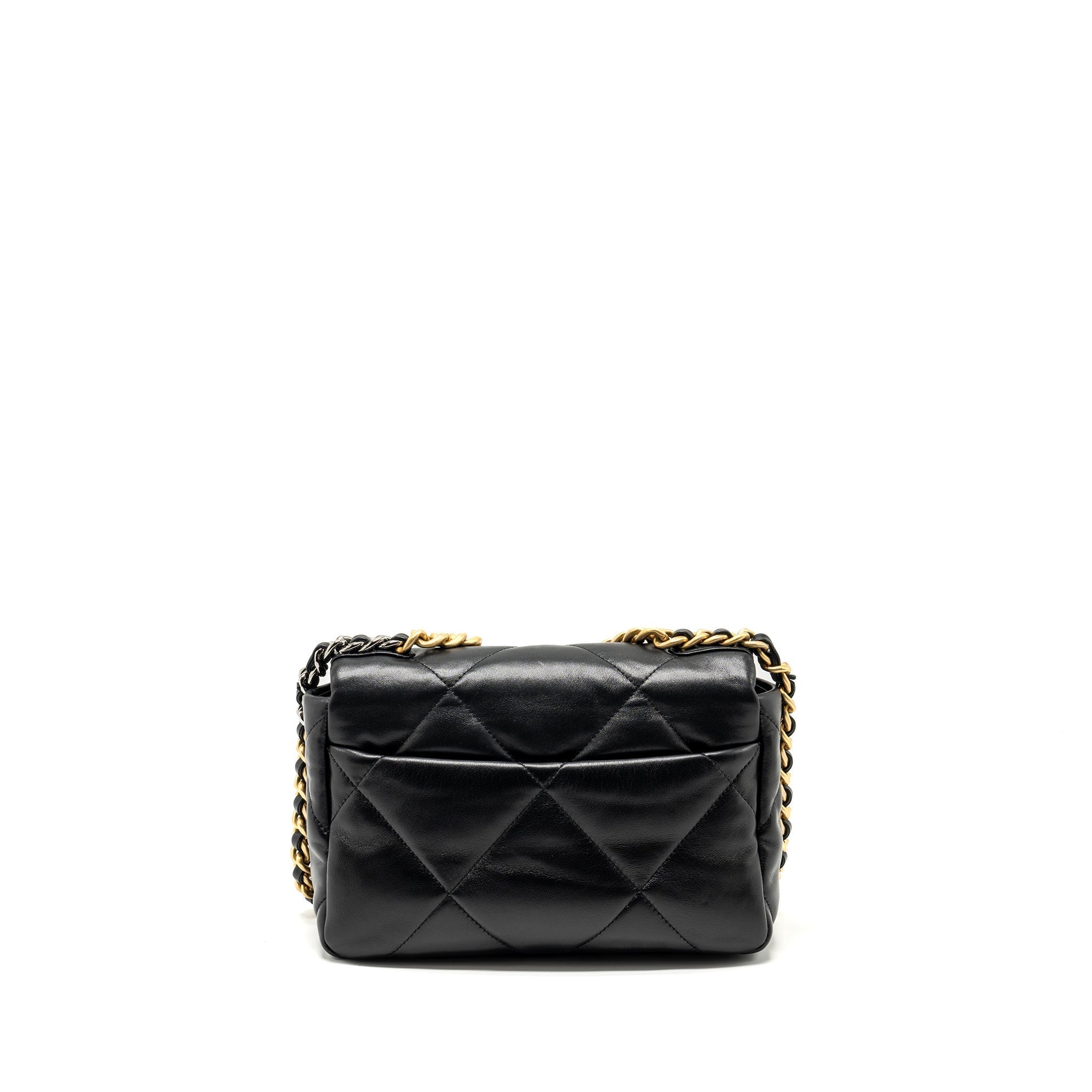 chanel-small-19-bag-lambskin-black-multicolor-hardware