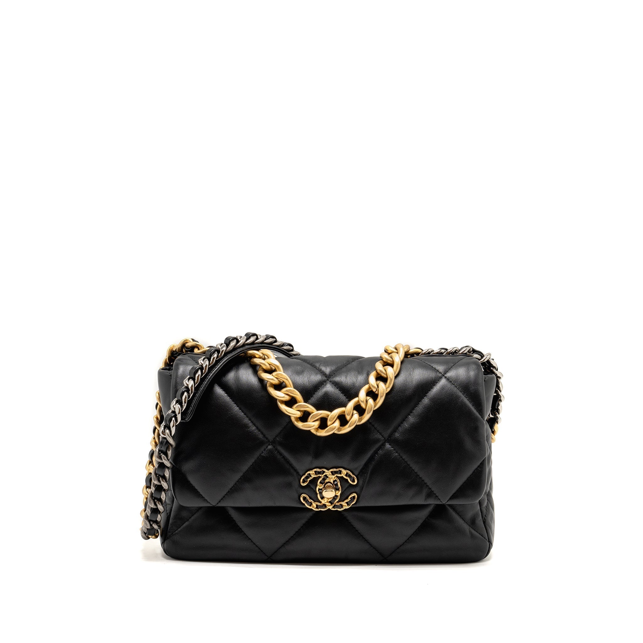 chanel-large-19-bag-goatskin-black-multicolour-hardware-copy