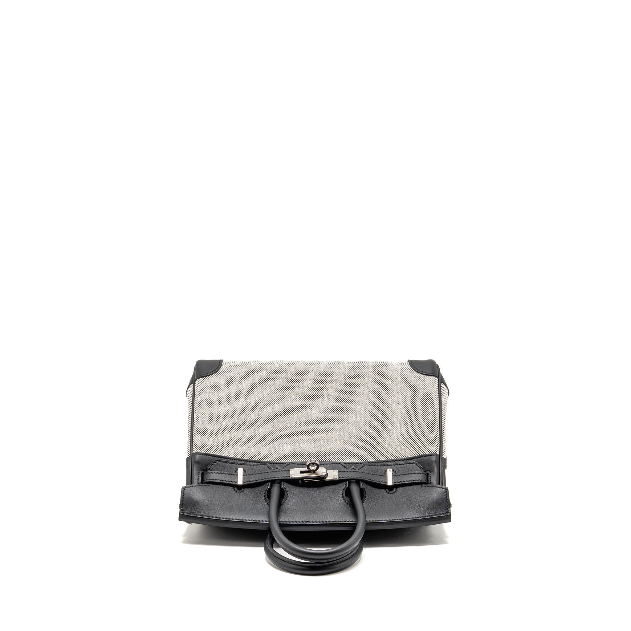hermes-birkin-25-toile-swift-canvas-ecru-noir-noir-shw-stamp-w