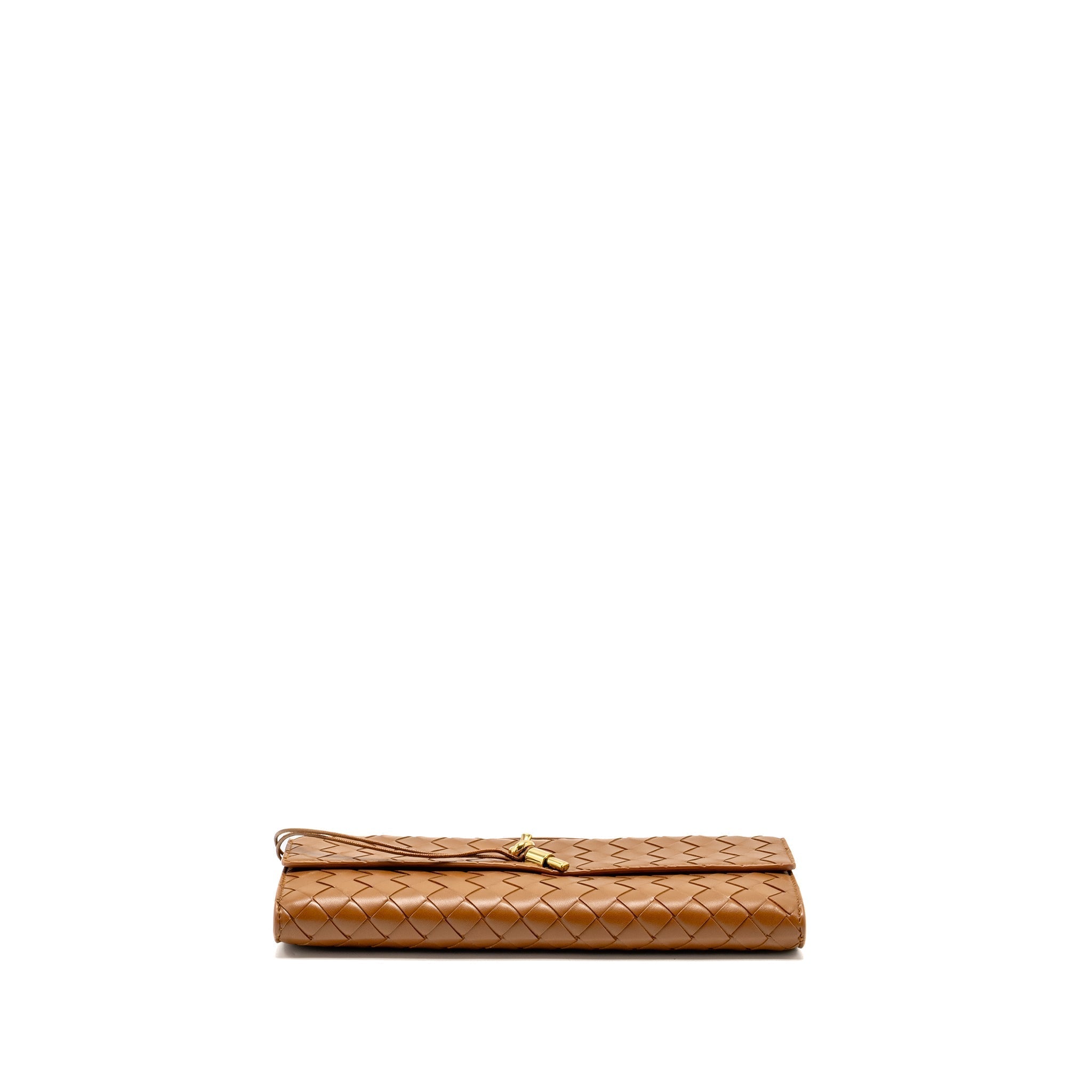 bottega-veneta-andiamo-clutch-bag-lambskin-brown-ghw