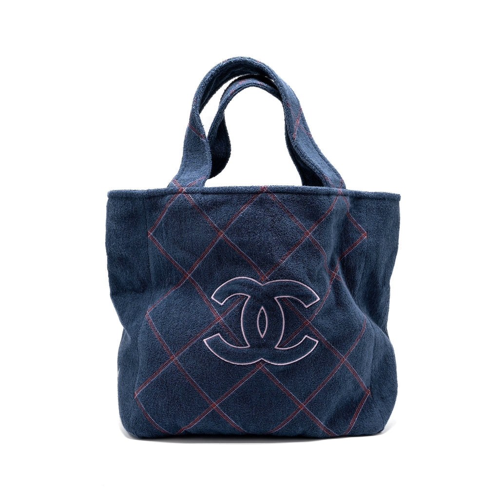 chanel-coco-beach-tote-bag-with-towel-pouch-set-terry-cloth-navy-shw-copy