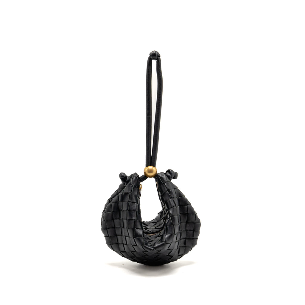 bottega-veneta-mini-turn-pouch-lambskin-black-ghw