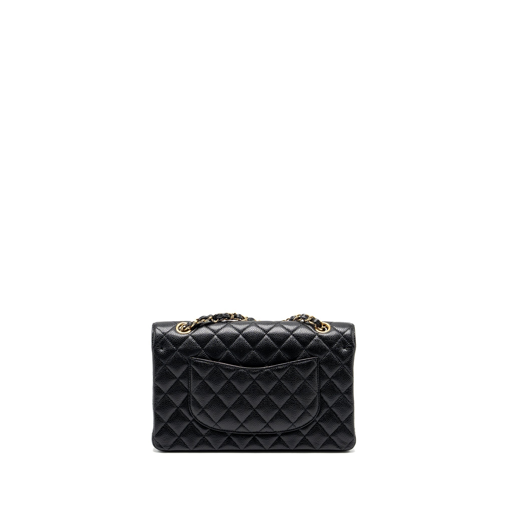 chanel-medium-classic-double-flap-bag-caviar-black-ghw-copy