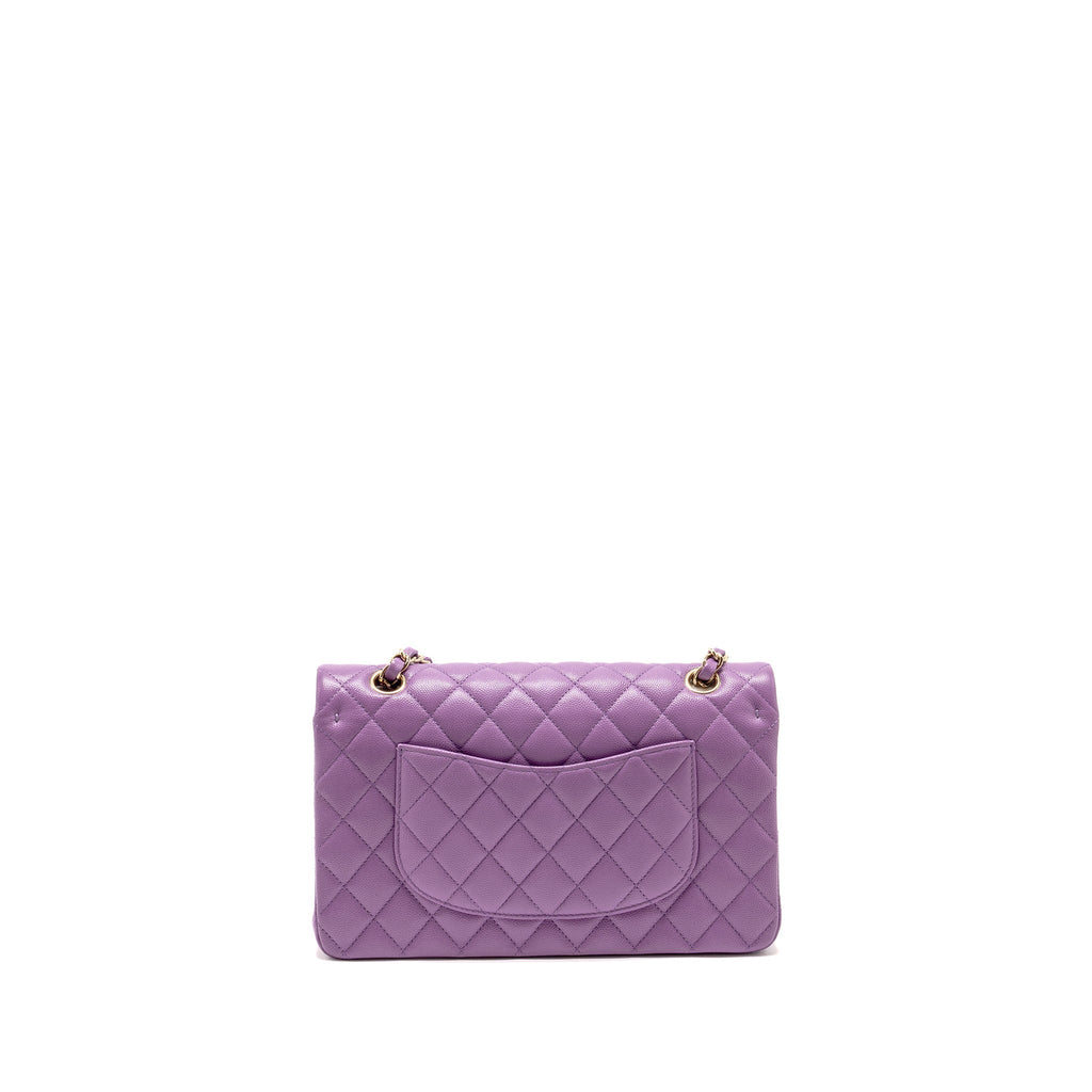 chanel-medium-classic-double-flap-bag-caviar-purple-lghw-microchip