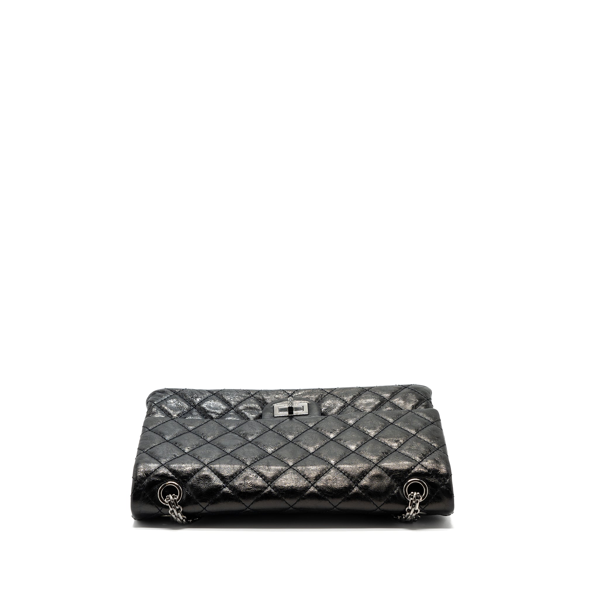 chanel-2-55-226-reissue-double-flap-bag-grained-calfskin-black-shw