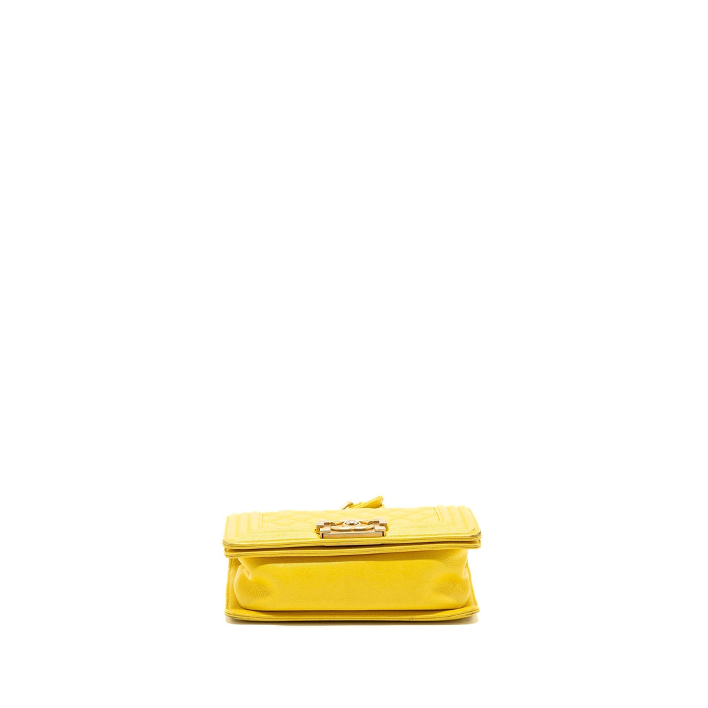 chanel-small-boy-bag-grain-calfskin-yellow-ghw