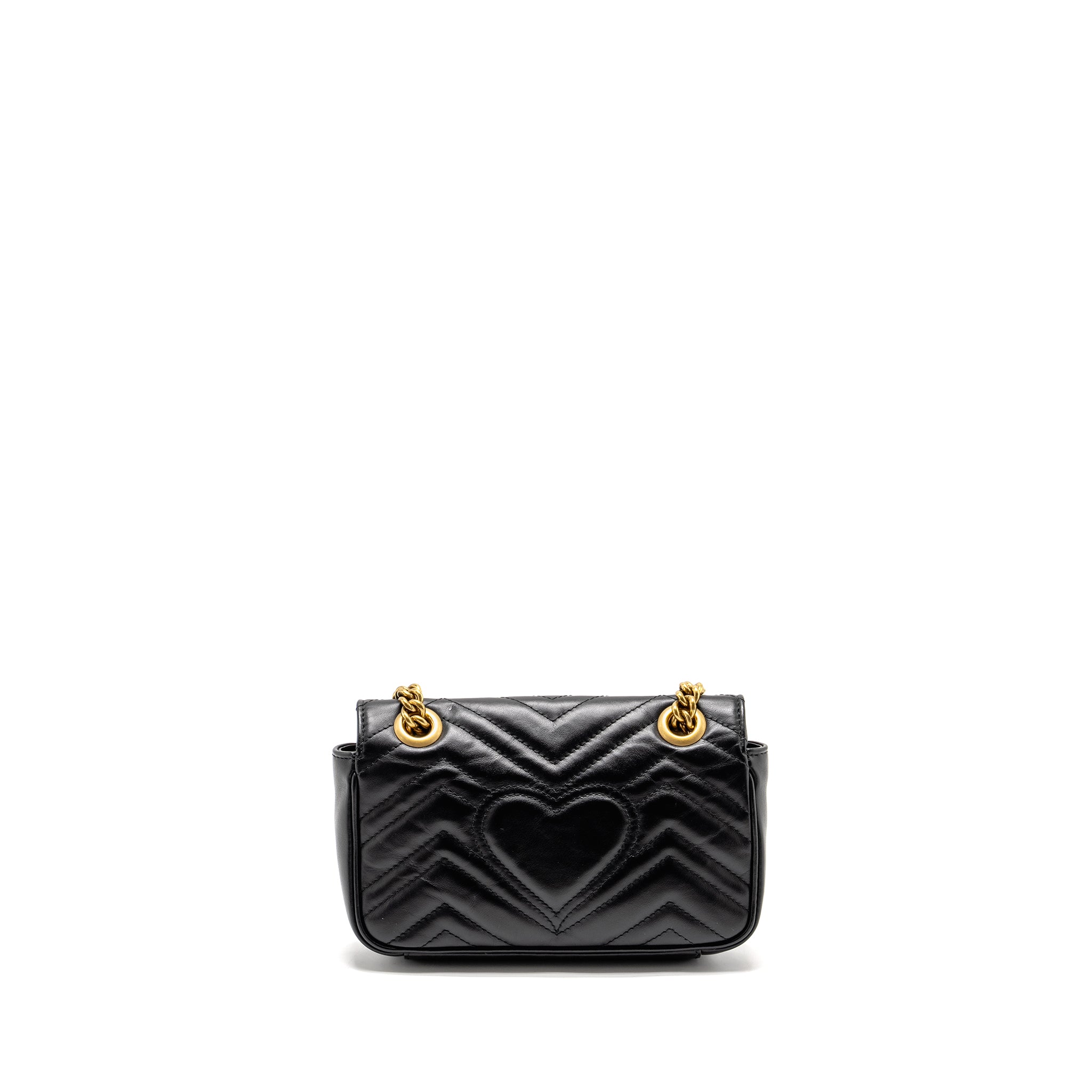 gucci-mini-gg-marmont-shoulder-bag-calfskin-black-ghw-2