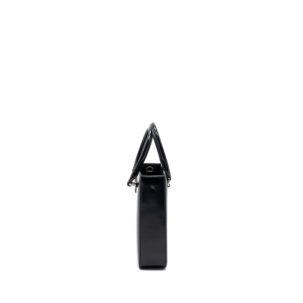prada-small-brushed-leather-tote-black-shw
