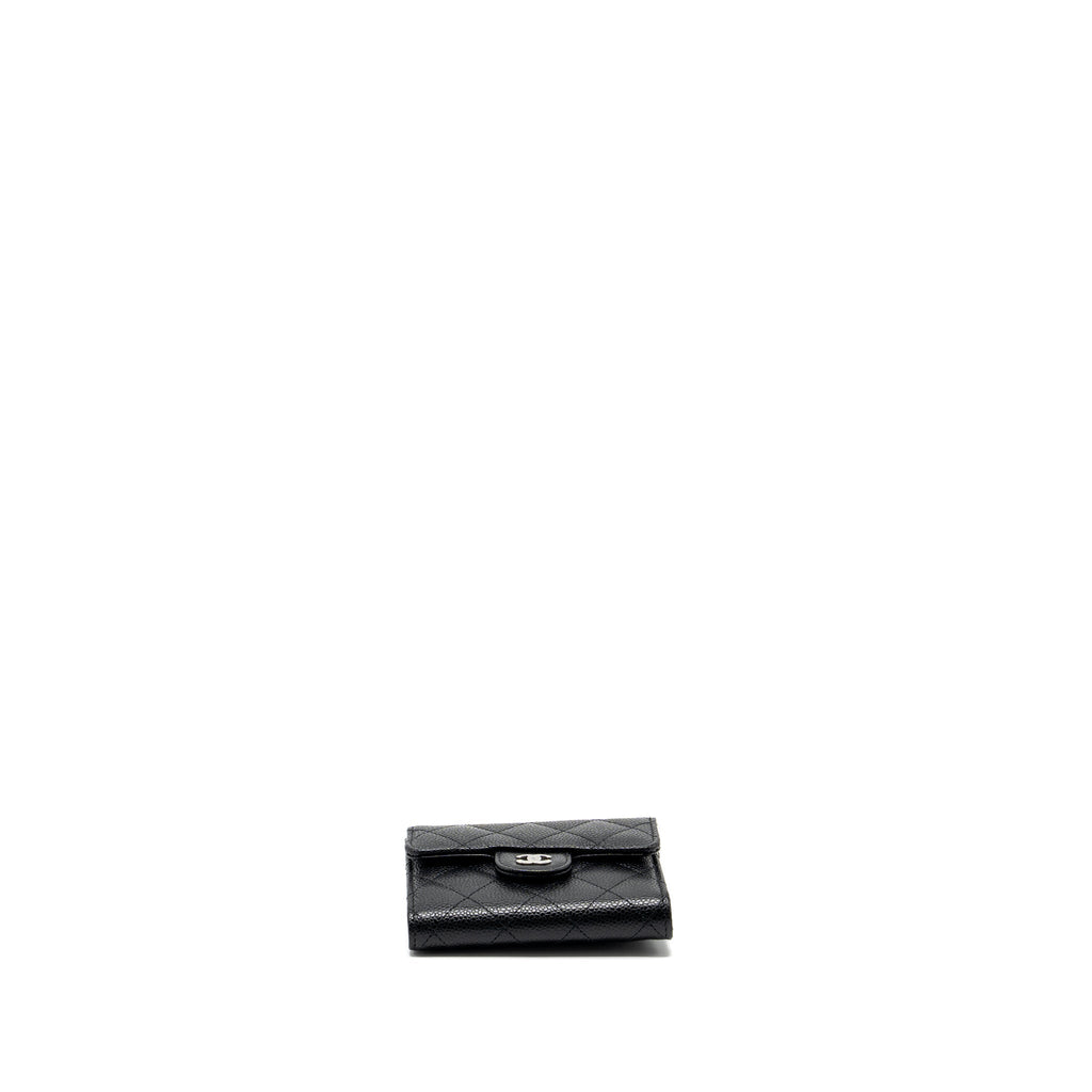 chanel-small-classic-flap-wallet-caviar-black-shw-microchip