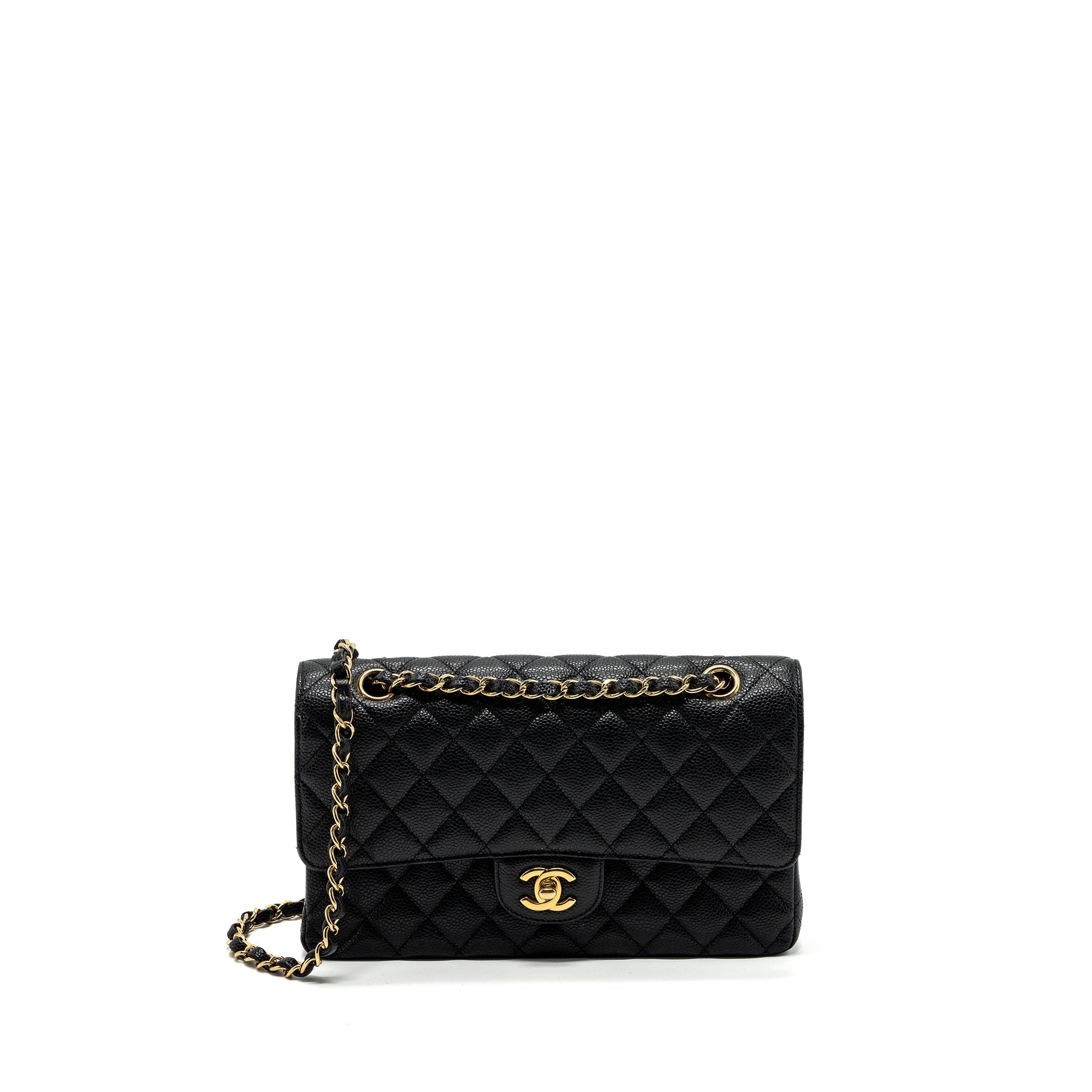chanel-meedium-classic-double-flap-bag-caviar-black-ghw