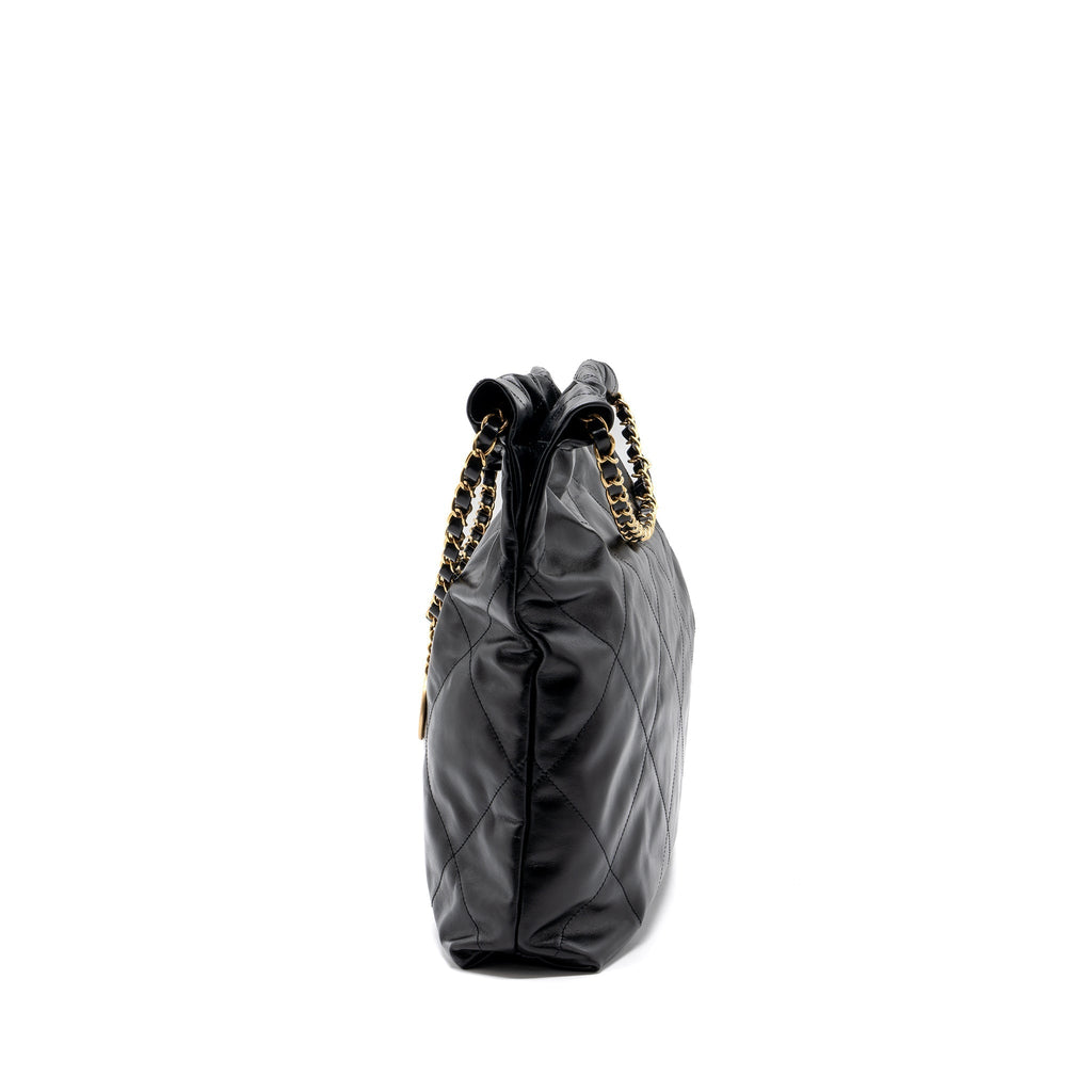 chanel-medium-22-bag-gold-letter-shiny-calfskin-black-ghwmicrochip