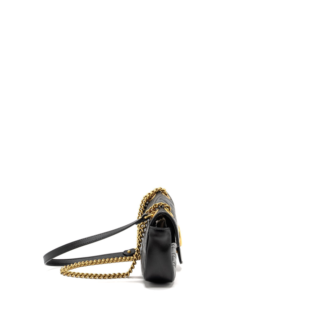 gucci-mini-gg-marmont-shoulder-bag-calfskin-black-ghw-2
