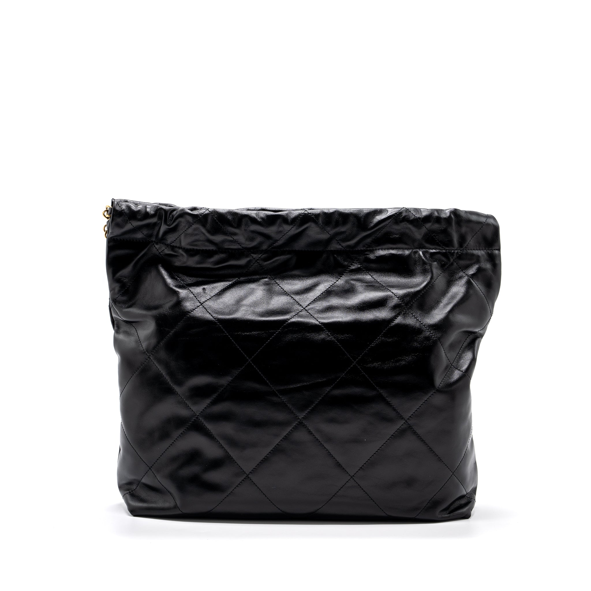 chanel-medium-22-bag-gold-letter-shiny-calfskin-black-ghwmicrochip