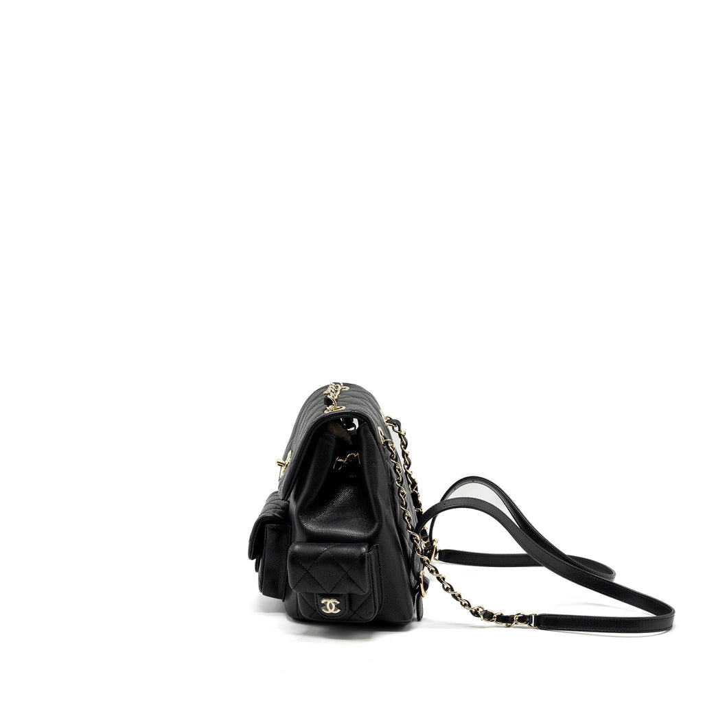 chanel-23k-triple-pocket-backpack-caviar-black-lghw-microchip