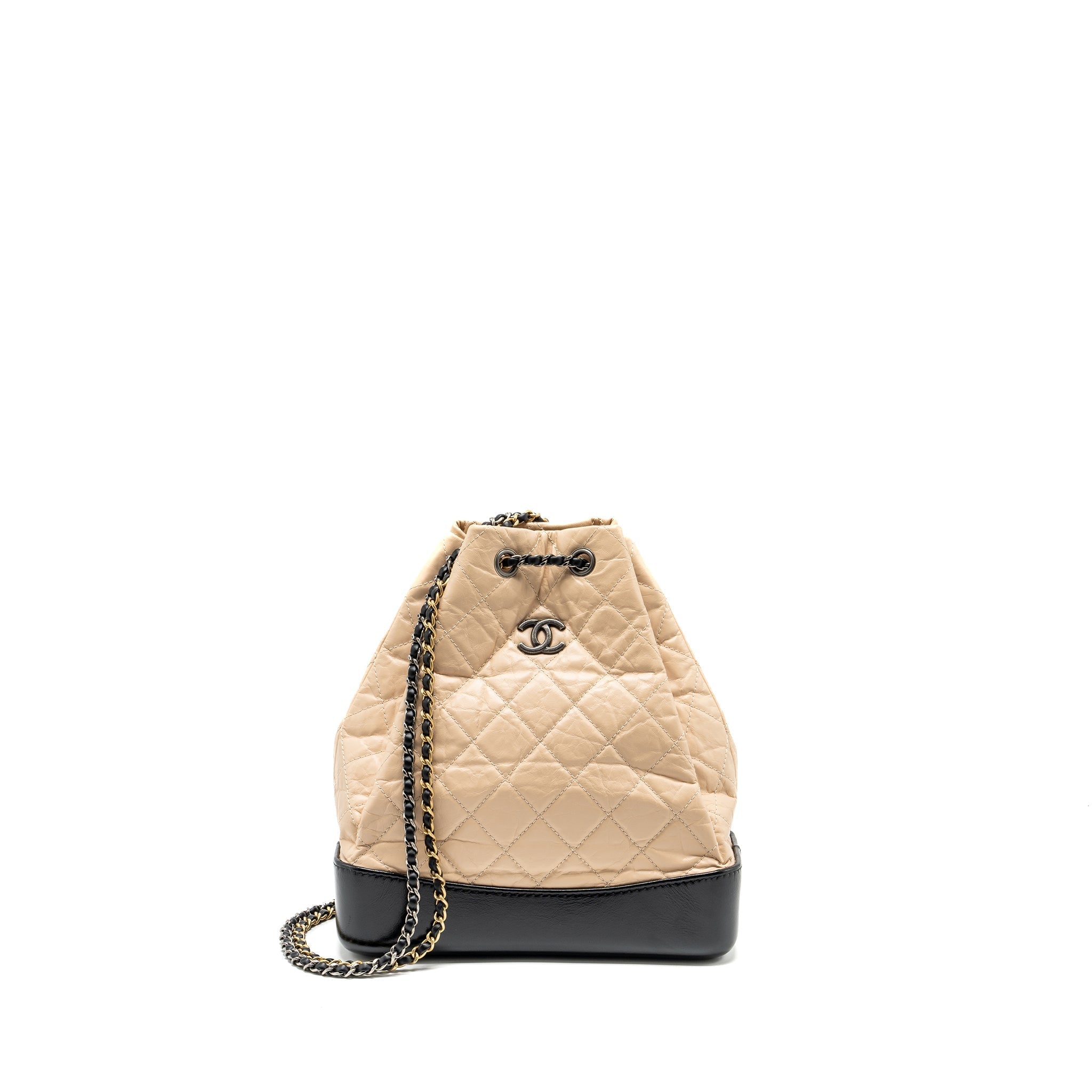 chanel-medium-gabrielle-backpack-aged-calfskin-beige-black-multicolour-hardware