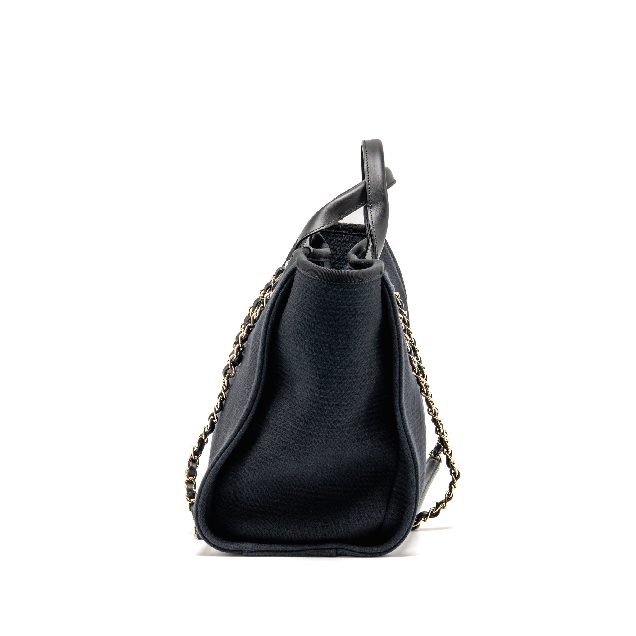 chanel-deauville-tote-bag-canvas-calfskin-black-lghwmicrochip
