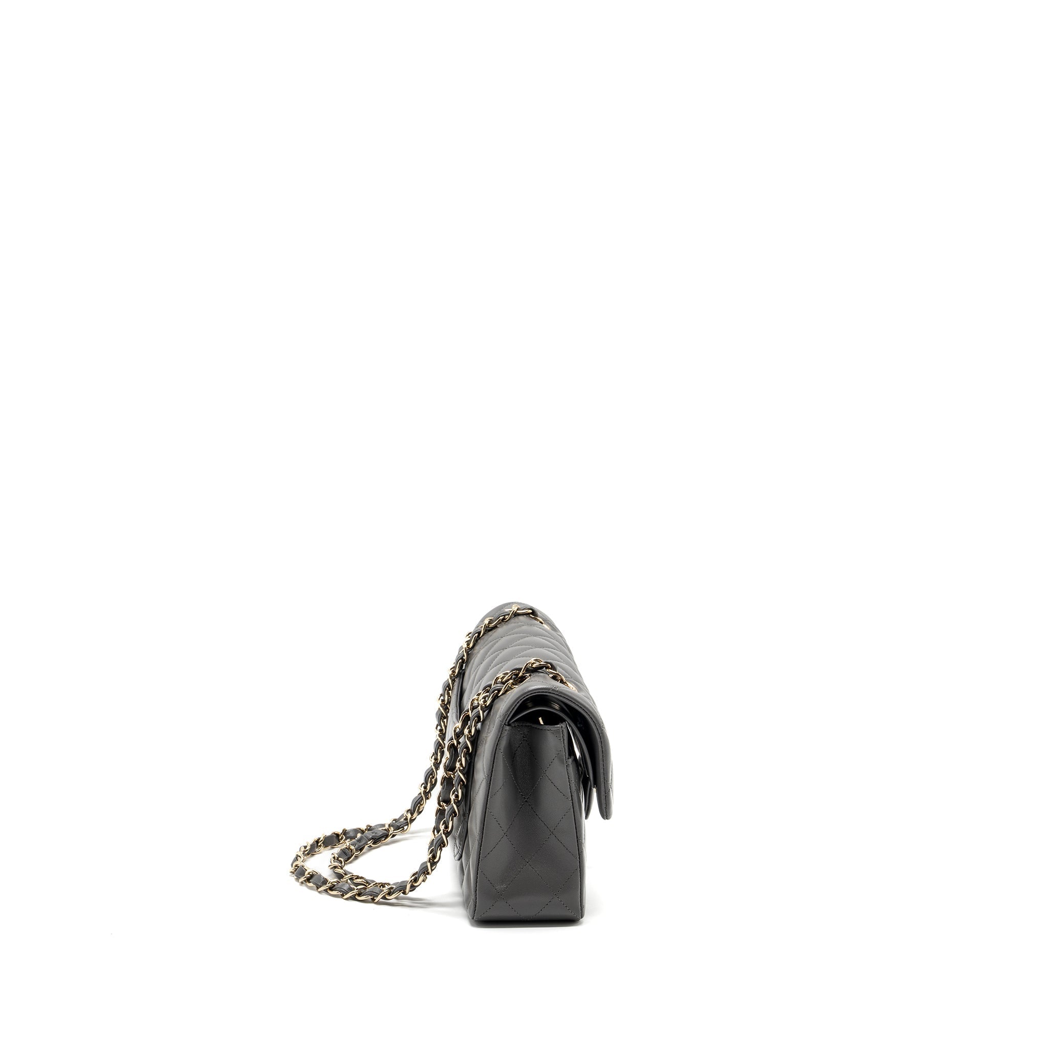 chanel-22a-small-classic-double-flap-bag-lambskin-grey-lghwmicrochip