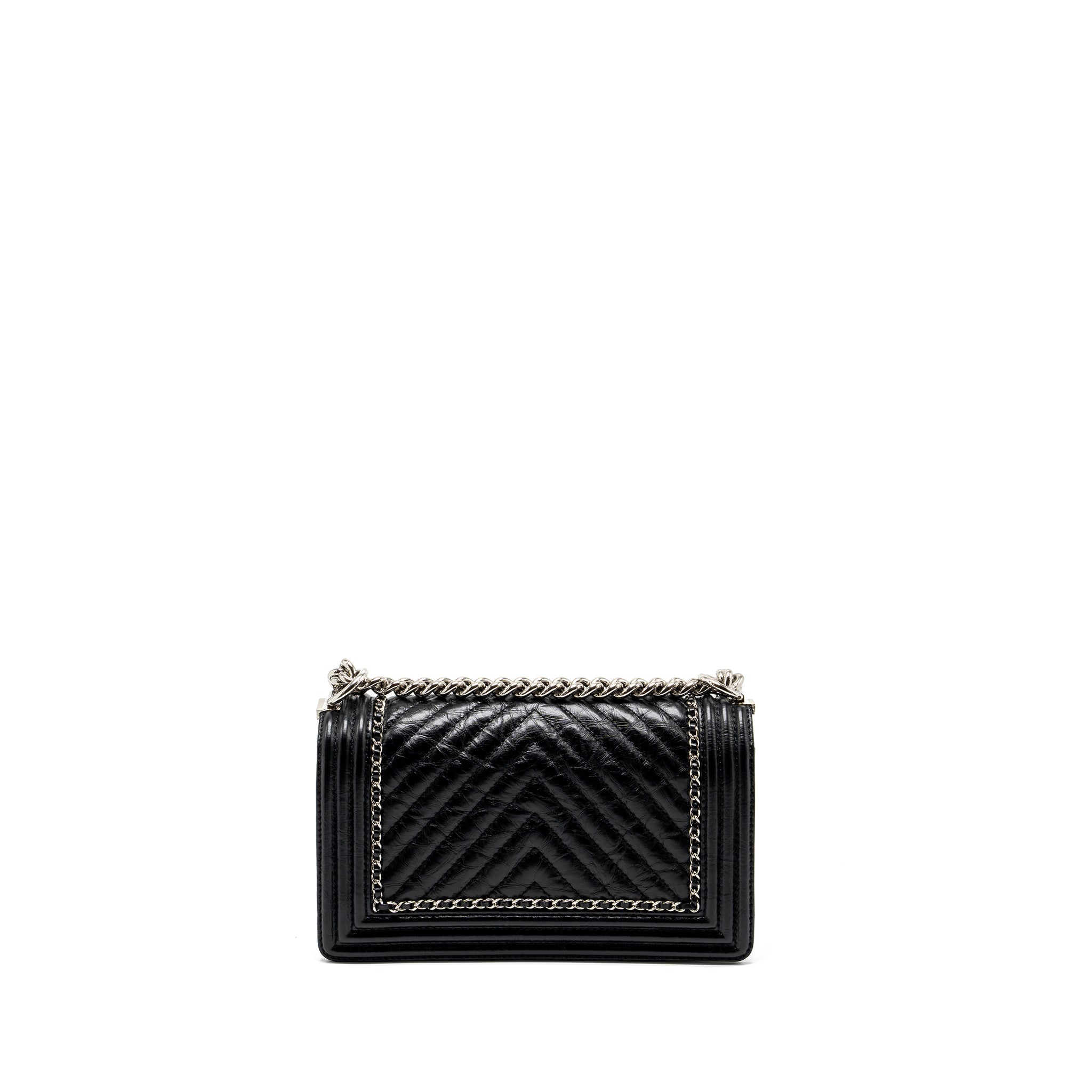 chanel-medium-chevron-boy-bag-limited-edition-calfskin-black-shw