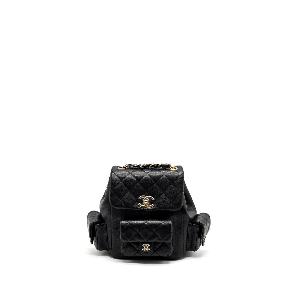 chanel-23k-triple-pocket-backpack-caviar-black-lghw-microchip