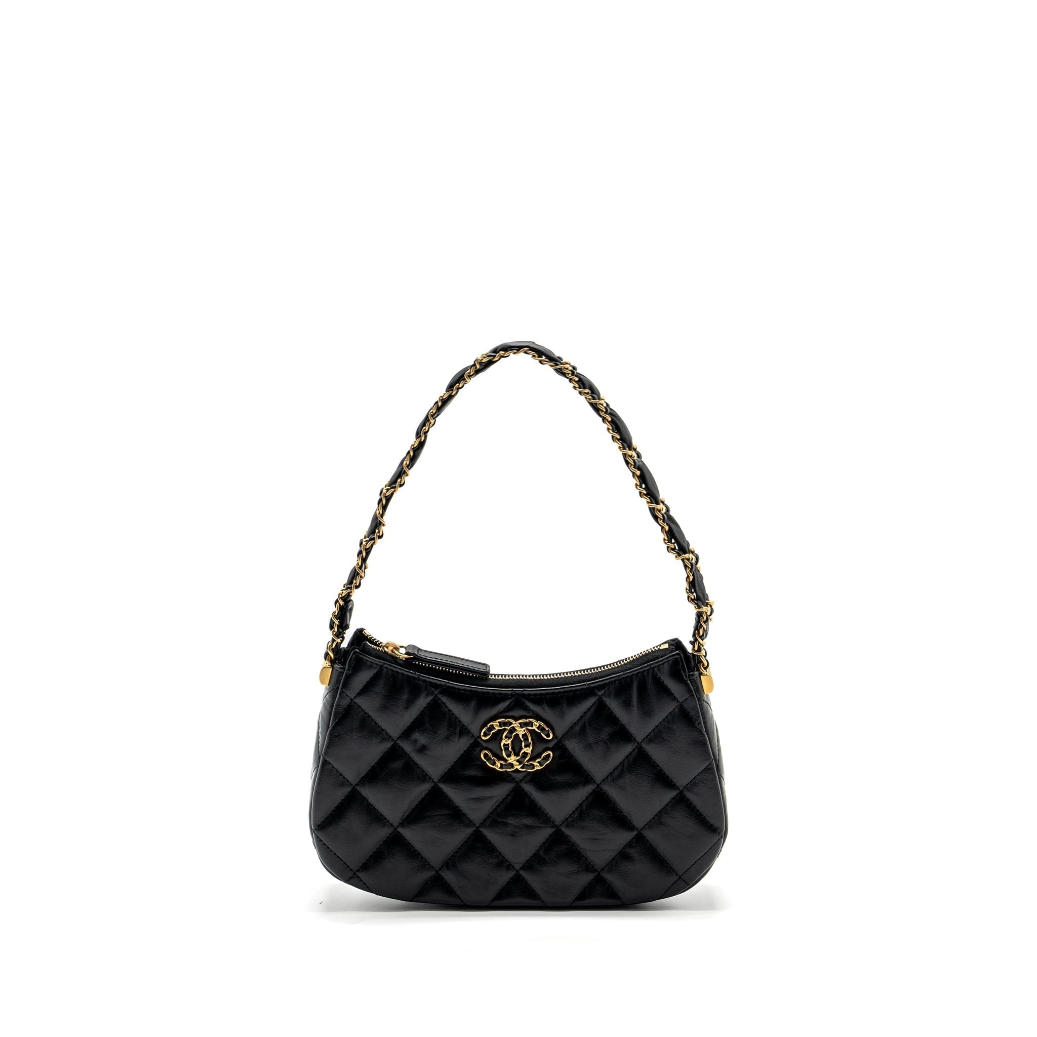 chanel-23k-hobo-shoulder-bag-calfskin-black-ghwmicrochip