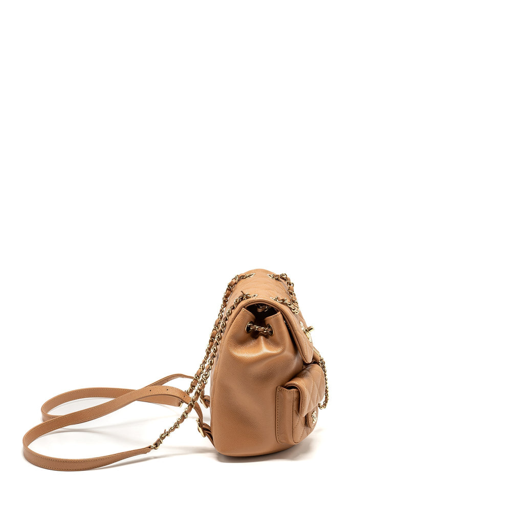 chanel-triple-pack-backpack-caviar-caramel-lghw-microchip