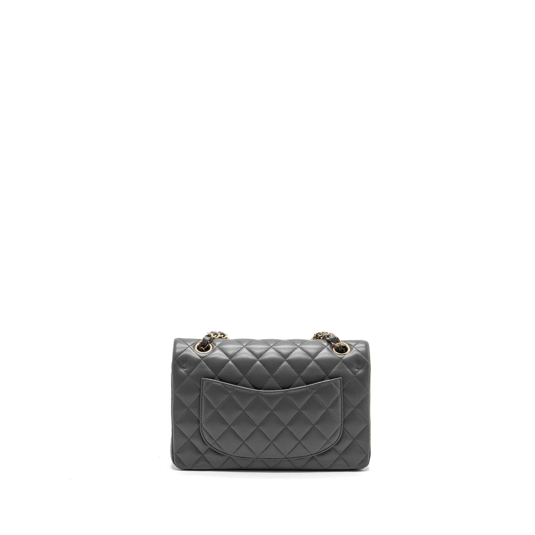 chanel-22a-small-classic-double-flap-bag-lambskin-grey-lghwmicrochip
