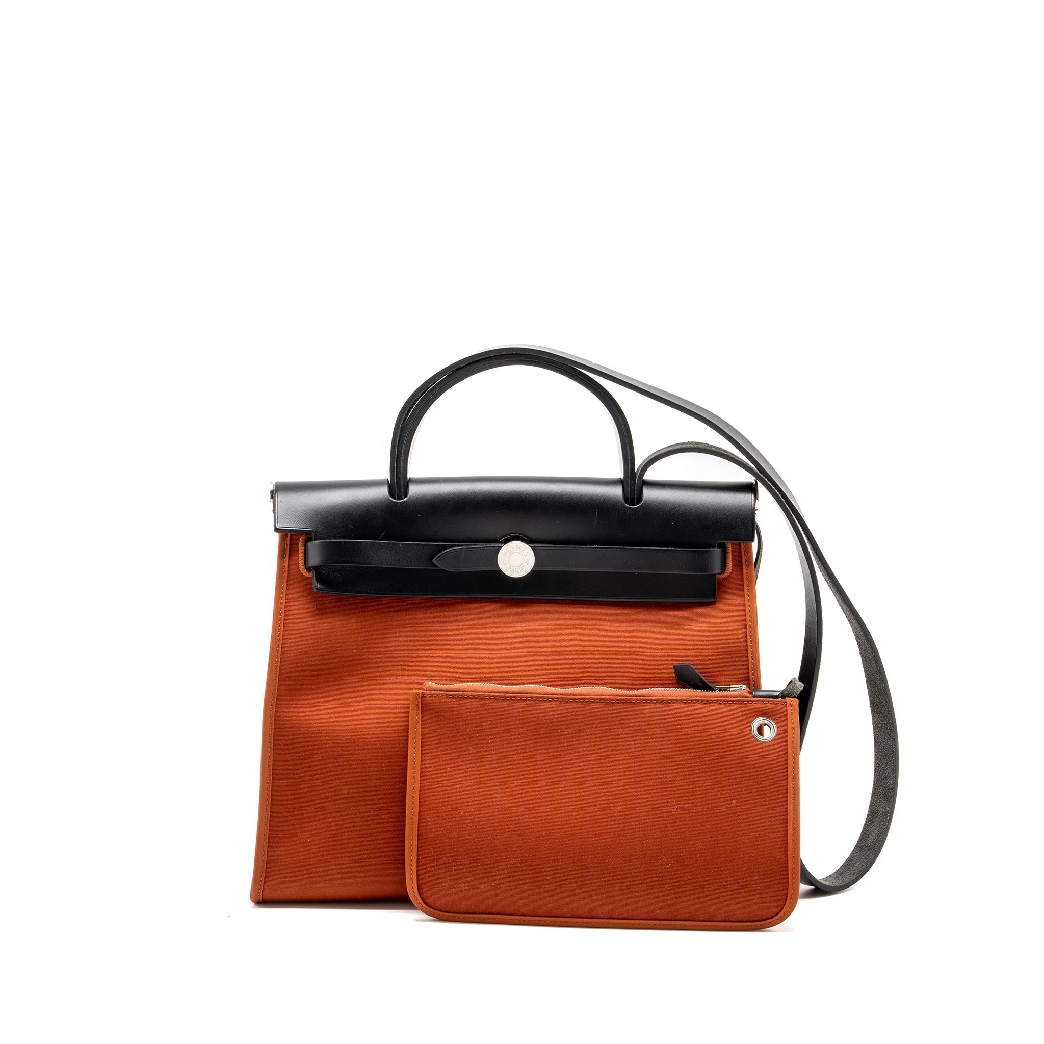 hermes-herbag-31-zip-bag-canvas-hunter-leather-cuivre-black-shw-stamp-a