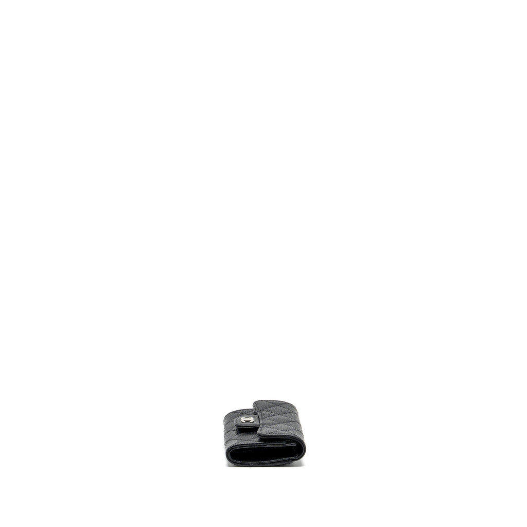 chanel-classic-flap-card-holder-caviar-black-shw-microchip-1